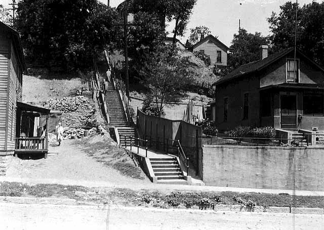 Stairs from Mount Airy Street to Valley Street